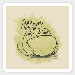 Frog sketch Magnet